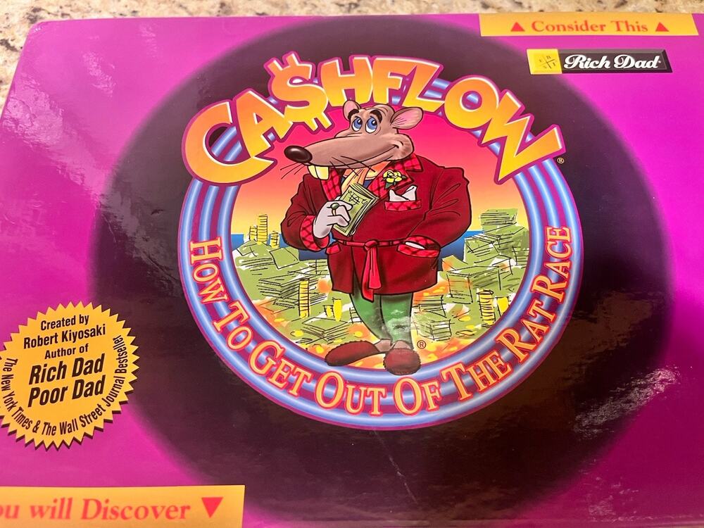 CASHFLOW 101 Board Game Rich Dad Poor Dad Robert Kiyosaki Complete Financial